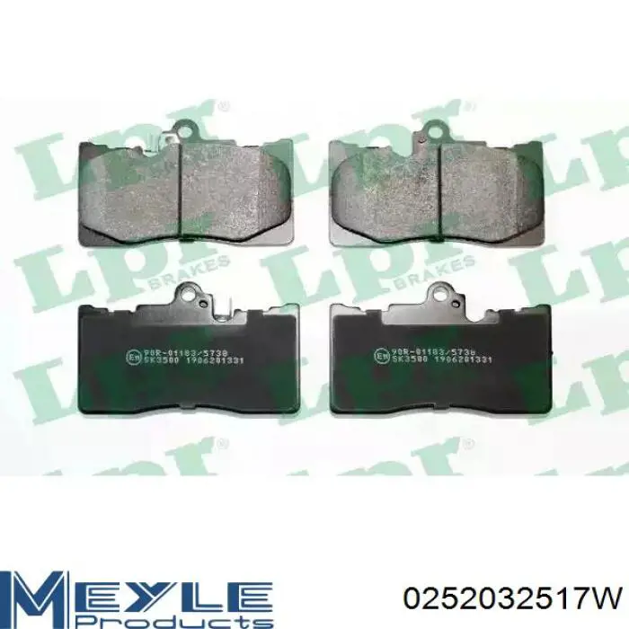 Pastillas de freno delanteras Toyota 0446530491