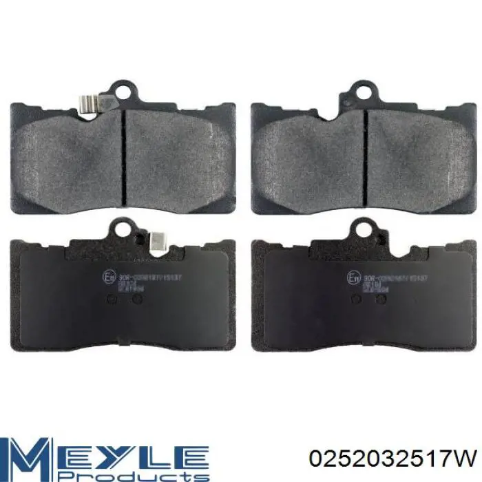 Pastillas de freno 0446530491 Toyota