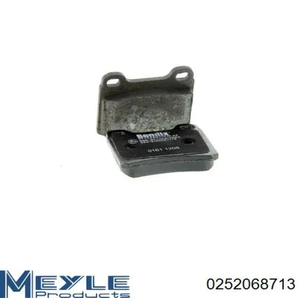 Pastillas traseras Mercedes A0014200120