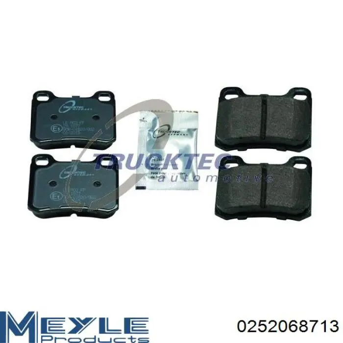 Pastillas de freno traseras 0014200120 Mercedes