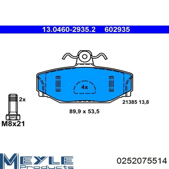 Pastillas traseras de freno Volvo PA202 precio, desde 17,36 EUR