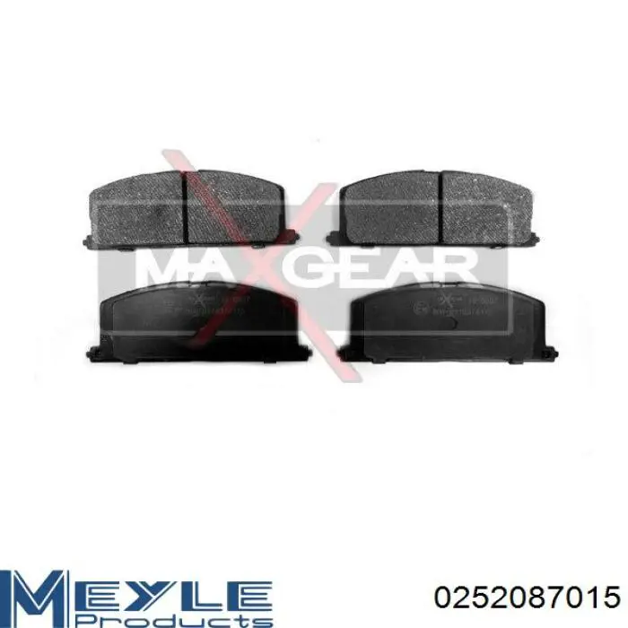 Pastillas de freno 0449110220 Toyota