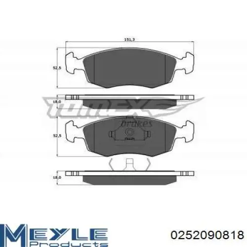 Pastillas freno delanteras Tomex TX1132 precio, desde 28,00 EUR