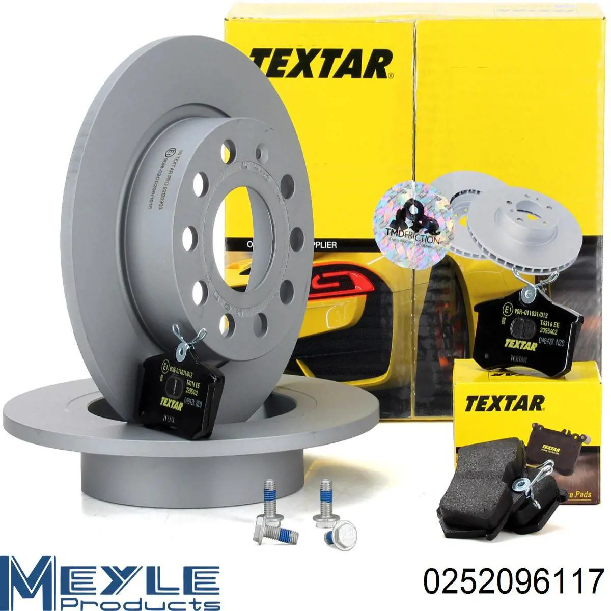 Juego de pastillas de freno Necto FD6720A