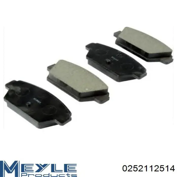 Pastillas de freno traseras X3516002 Mitsubishi