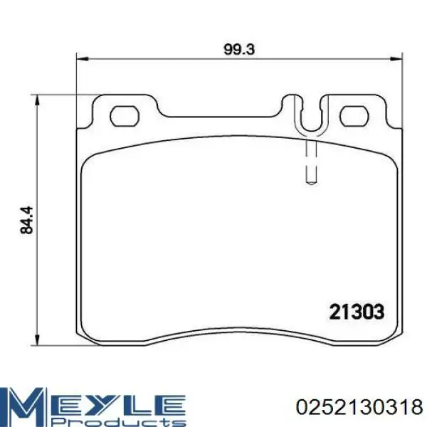 Pastillas de freno delanteras Mercedes A0024200420
