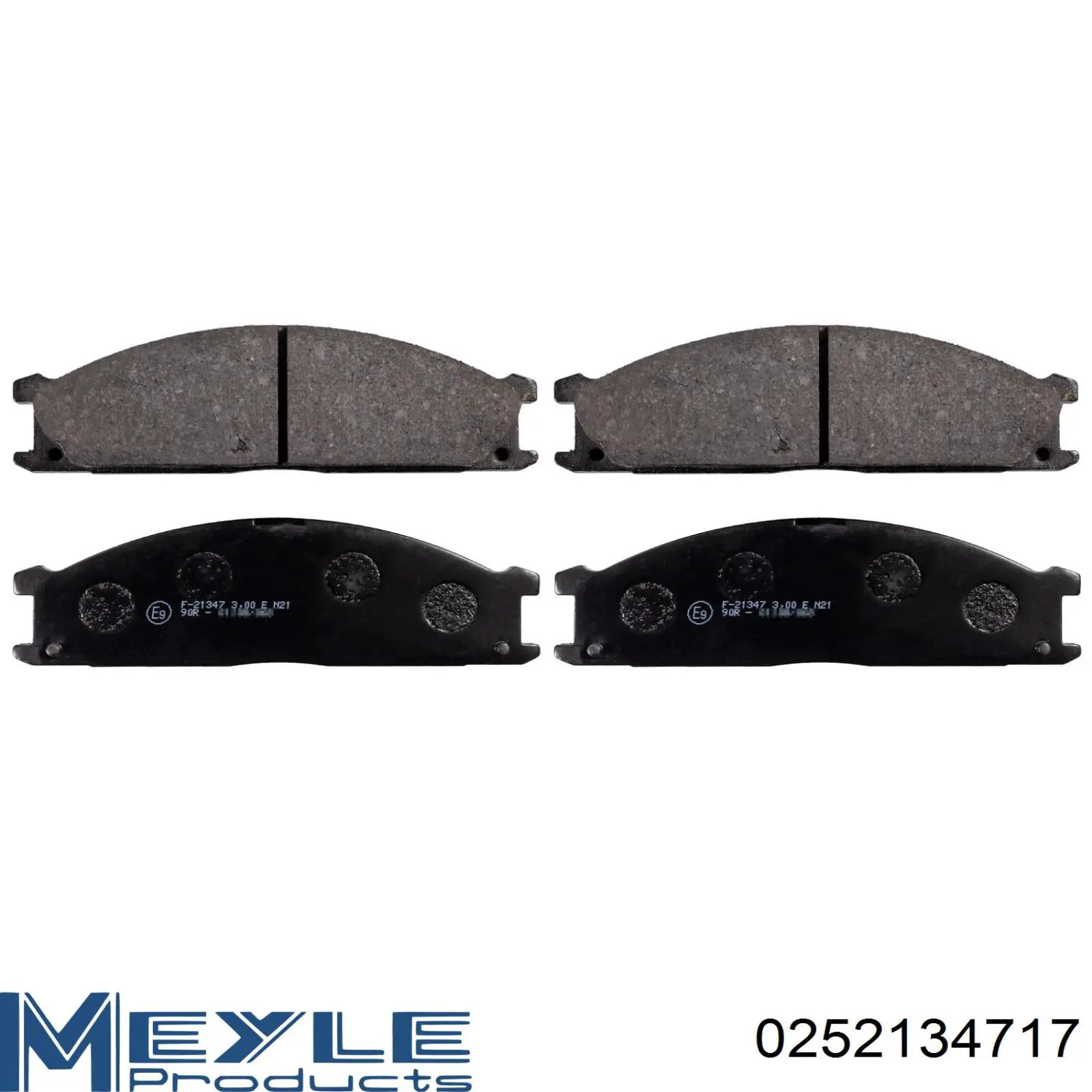 Pastillas de freno delanteras Nissan Terrano 1 WD21