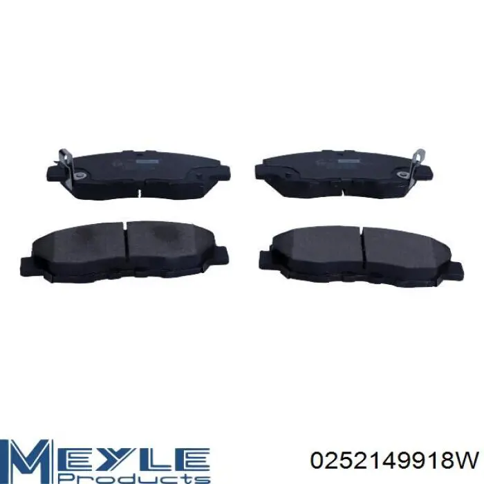 Pastillas de freno delanteras Honda 45022TR3A02