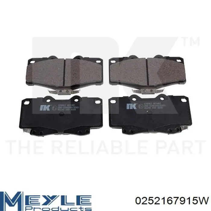 FD6579A Necto Pastillas delanteras