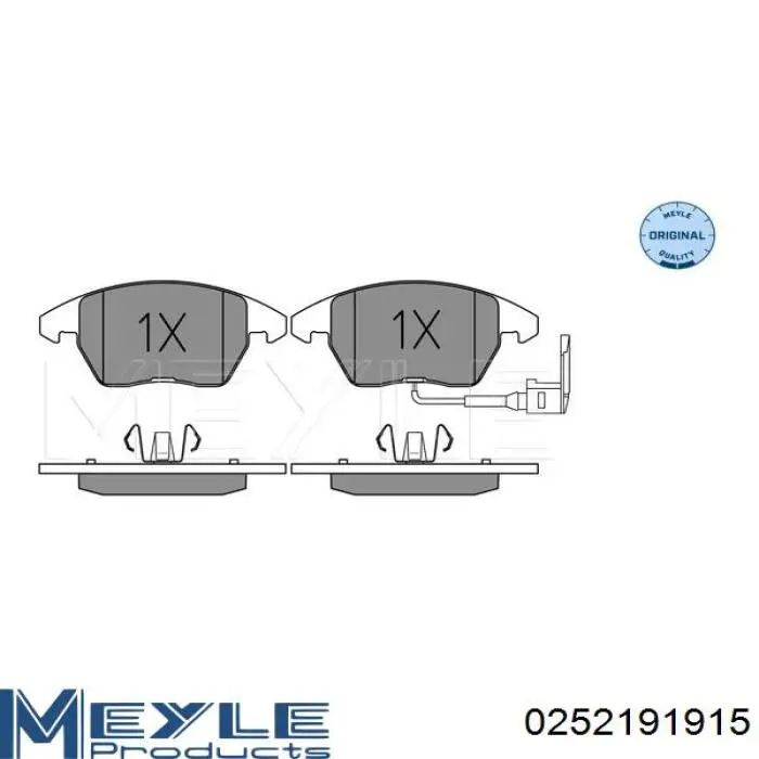 Pastillas traseras Mercedes A003420272041