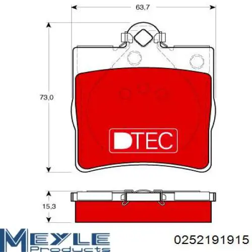 Comprar A003420272041 Mercedes Pastillas de freno traseras
