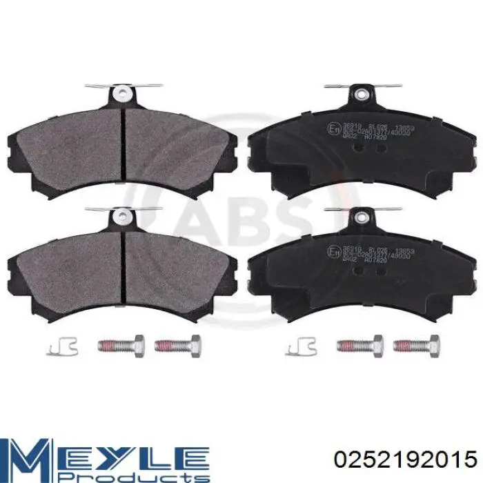 Pastillas de freno MR235557 Mitsubishi