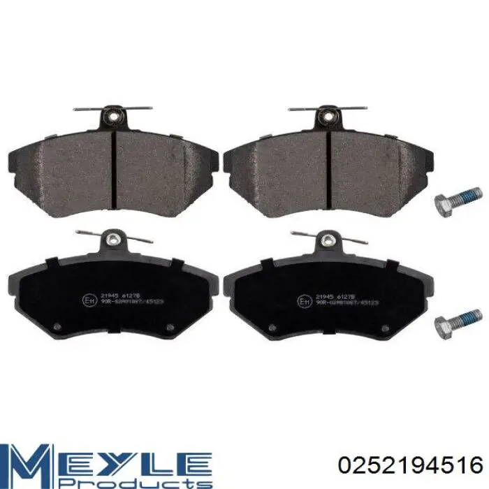 Pastillas de freno delanteras Seat Ibiza 2 6K1