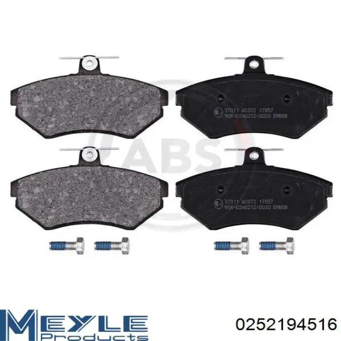 Pastillas de freno delanteras Seat Ibiza 2 6K1