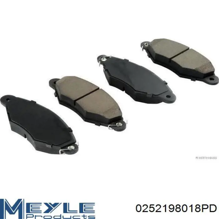 Pastillas de freno delanteras Renault Kangoo 1 KC0, KC1