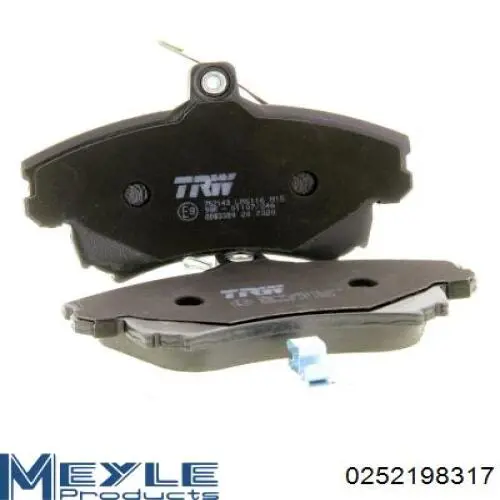 MR527656 Mitsubishi Pastillas delanteras