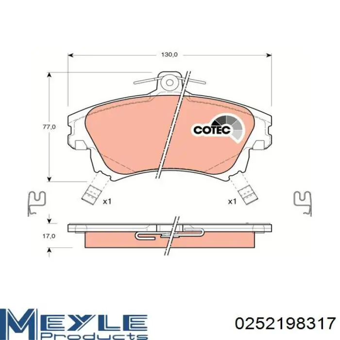 Pastillas freno delanteras Mitsubishi MR527656 precio, desde 25,49 EUR