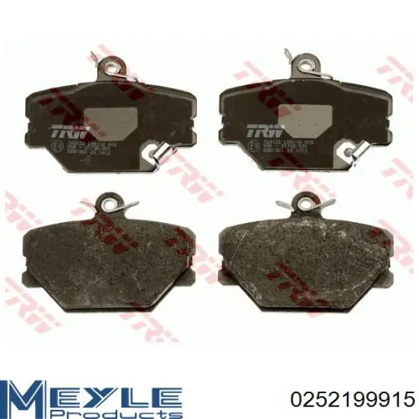 A4514210010 Mercedes Pastillas delanteras