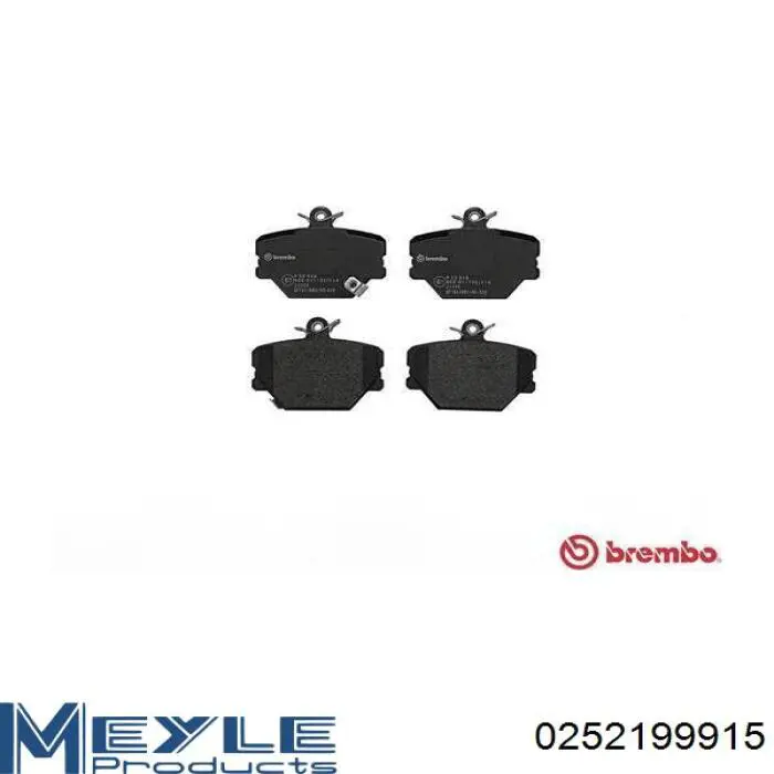 Pastillas de freno A4514210110 Mercedes