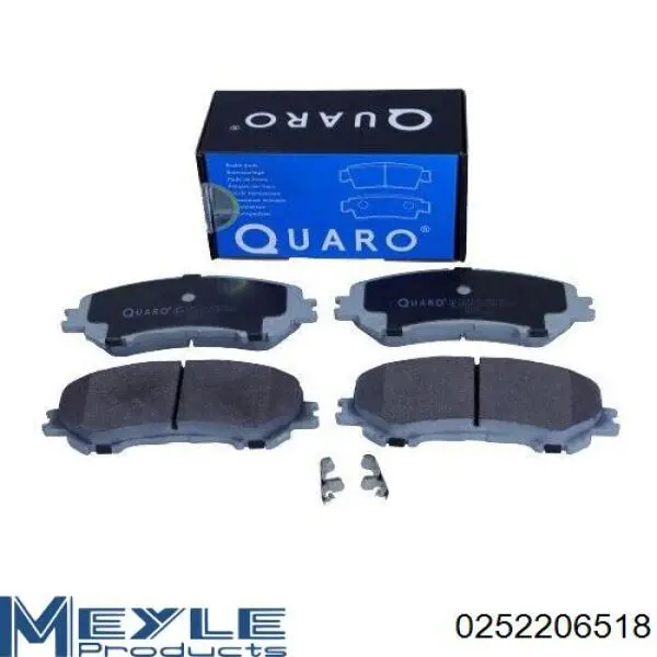 Pastillas de freno Q0931317 Q-fix