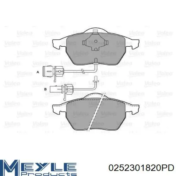 Pastillas de freno delanteras Audi A6 4F2