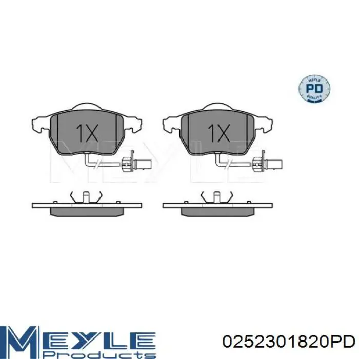 Pastillas de freno delanteras Audi A6 4F2