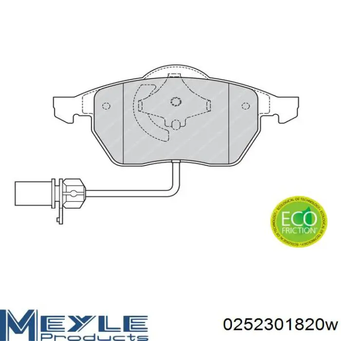 Pastillas de freno delanteras Audi A6 4F2
