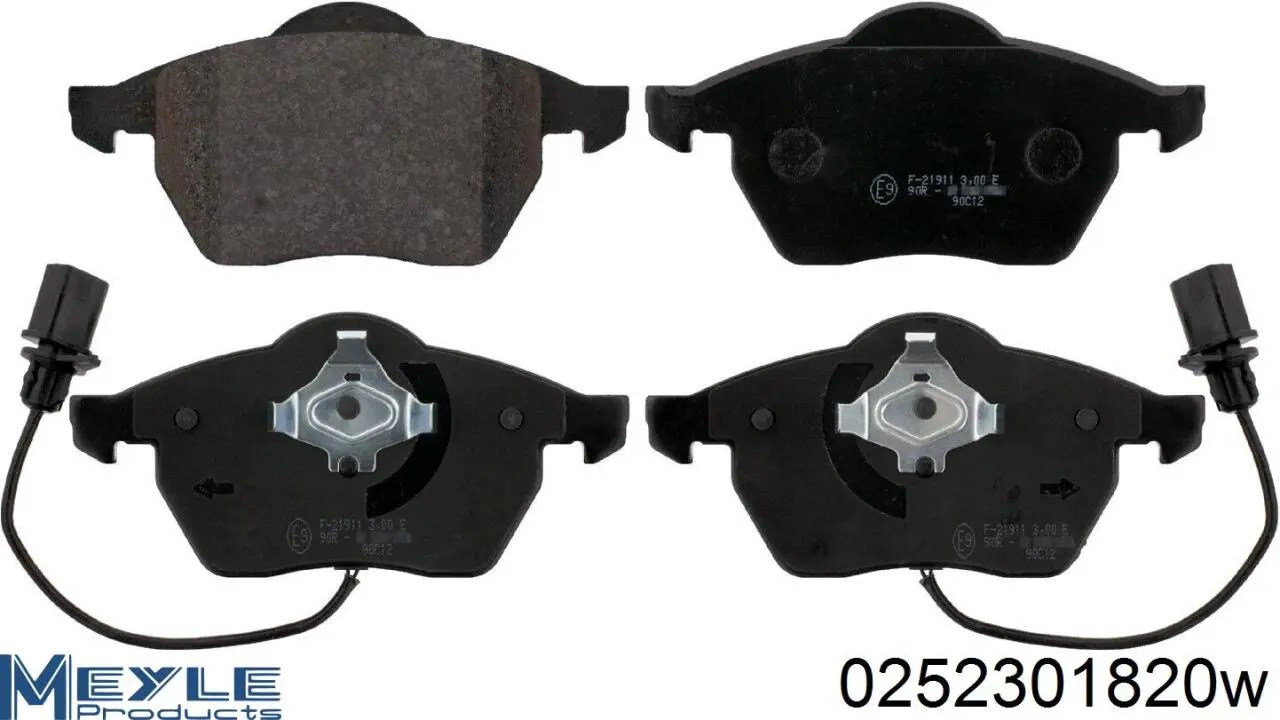 Pastillas de freno delanteras Audi A6 4F2