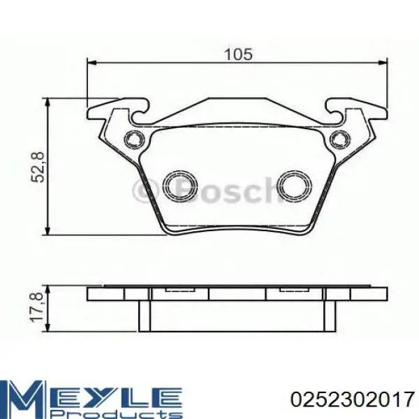 Pastillas traseras de freno Mercedes A0004214210 precio, desde 17,98 EUR