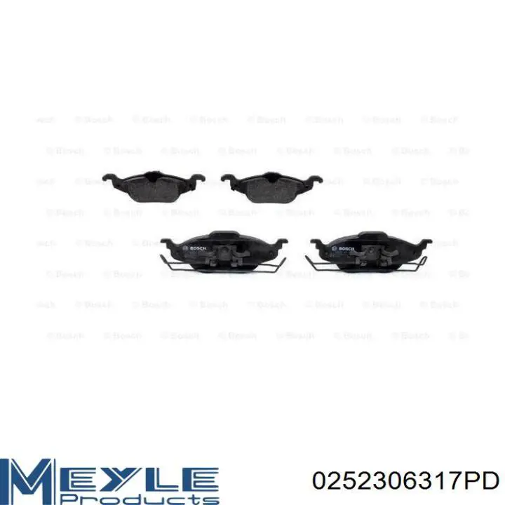 FD6788A Necto Pastillas delanteras