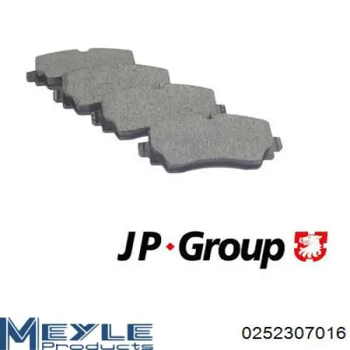 Pastillas de freno delanteras Necto FD6866A