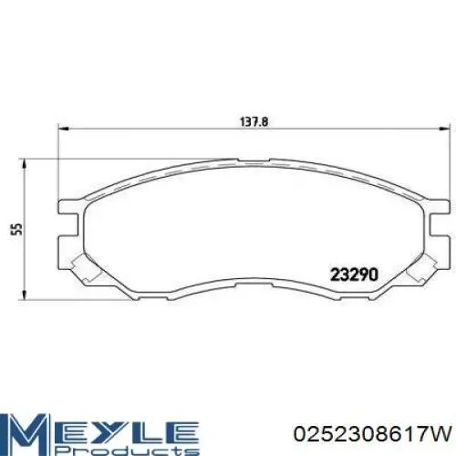 Pastillas de freno VKBP81121A SKF