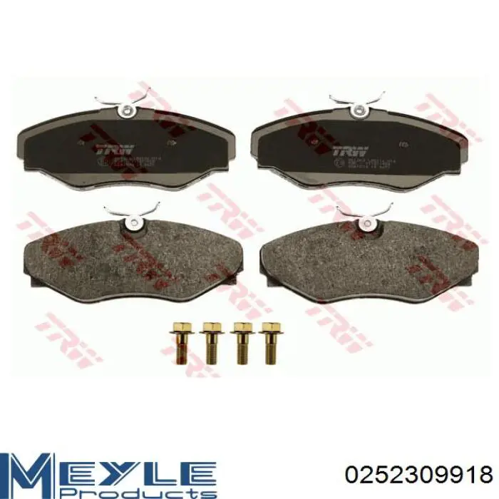 Pastillas de freno delanteras Renault Trafic 2 FL