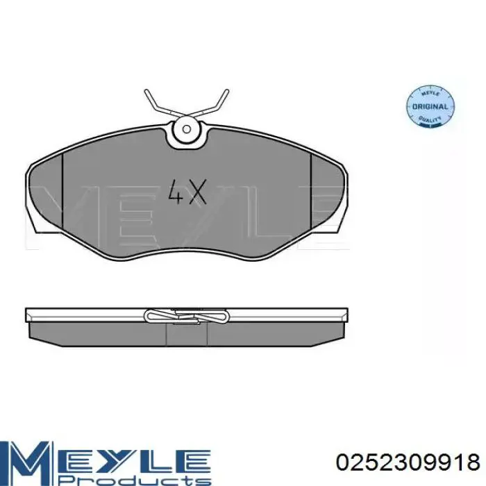 Comprar 7711946181 Renault (RVI) Pastillas delanteras de freno