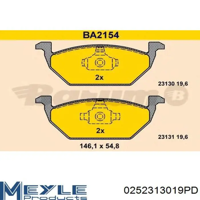 Pastillas de freno delanteras Seat Ibiza 5 KJ1, KJG