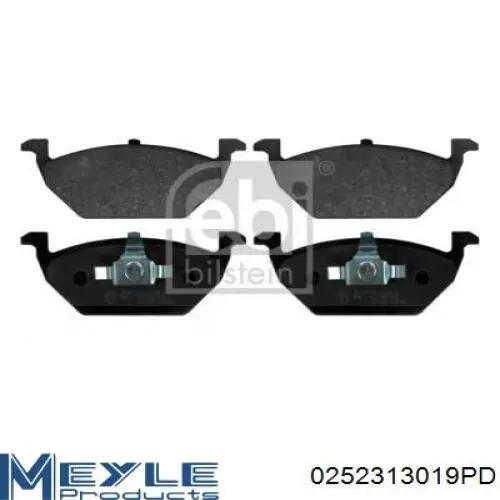 Pastillas de freno delanteras Seat Ibiza 5 KJ1, KJG