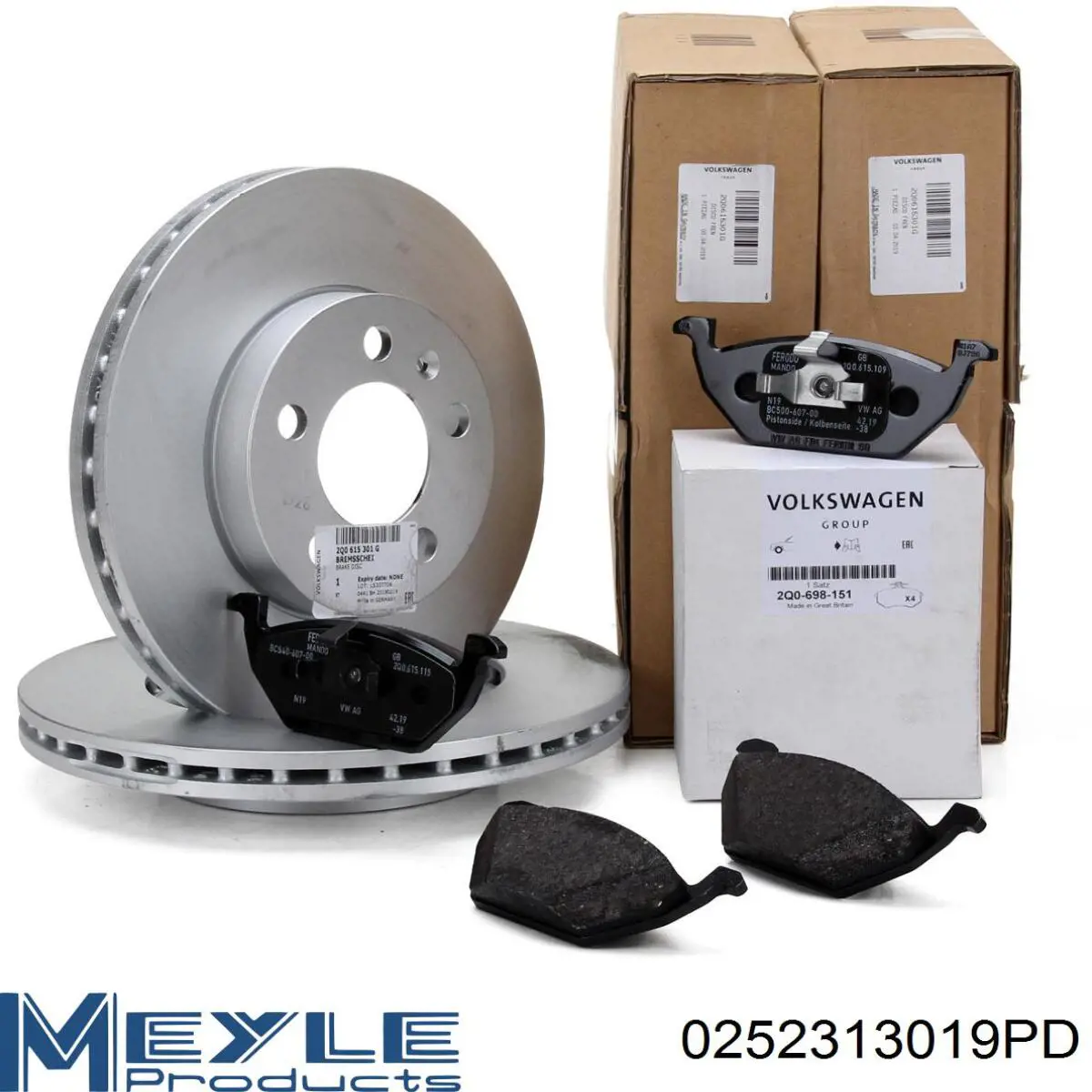 Pastillas de freno delanteras Seat Ibiza 5 KJ1, KJG