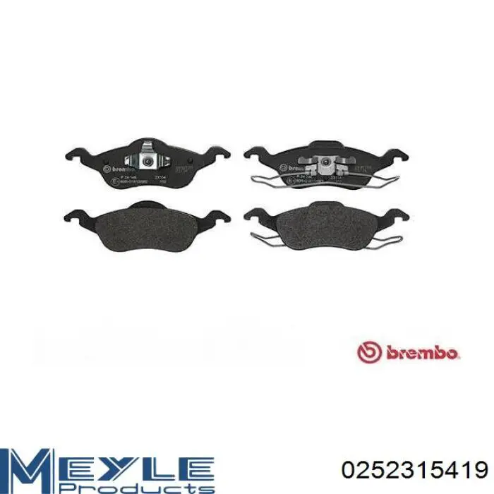 Pastillas de freno delanteras Maxgear 190676