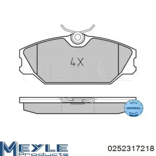 Pastillas de freno delanteras Renault Laguna 1 B56, 556