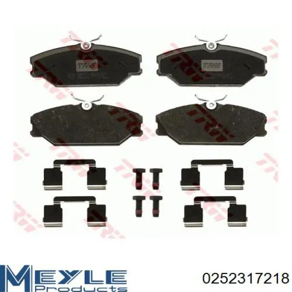 Pastillas de freno delanteras Renault Laguna 1 B56, 556