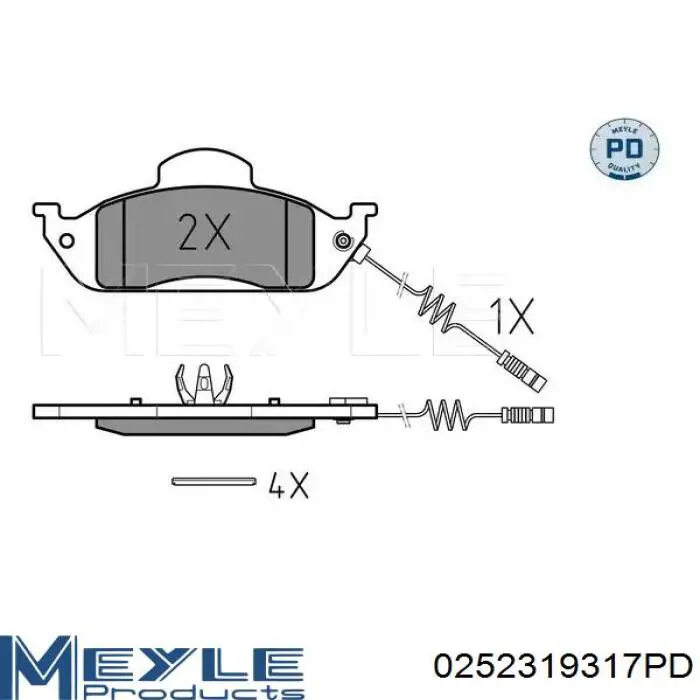 Comprar A1634200320 Mercedes Pastillas delanteras de freno