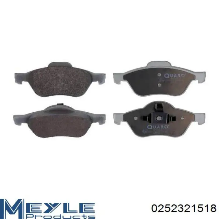 Pastillas de freno delanteras Renault Laguna 2 BG0, BG1