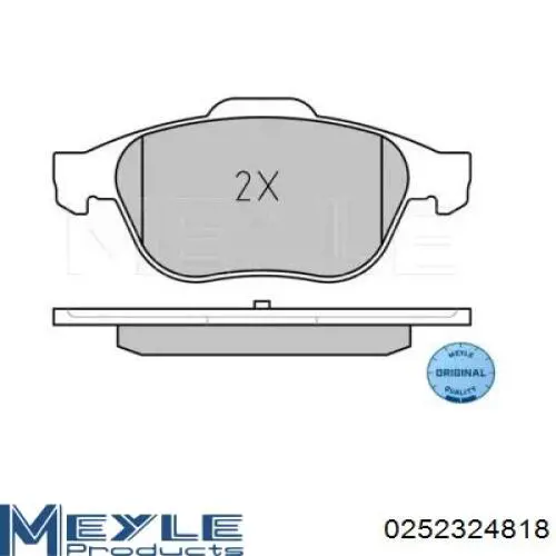 Pastillas de freno delanteras Renault Espace 4 JK0