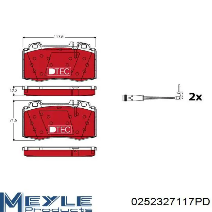 BPD1398 Jurid/Bendix Pastillas delanteras