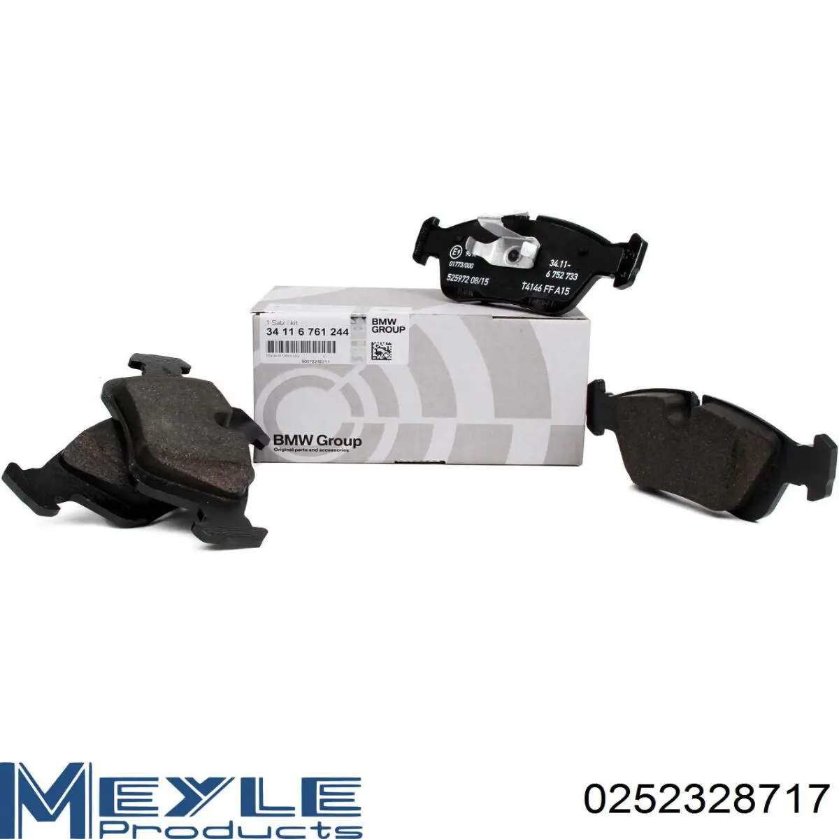 Comprar 0252328717 Meyle Pastillas delanteras de freno