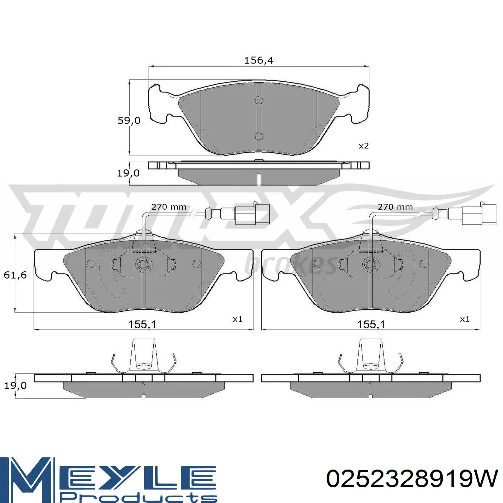 Pastillas de freno delanteras Fiat/Alfa/Lancia 77366659