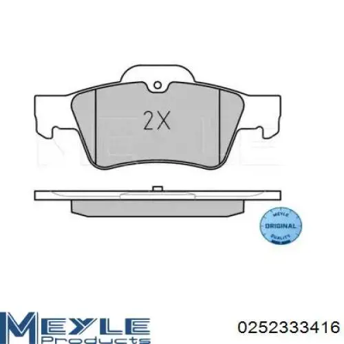 Comprar 64200120 Mercedes Pastillas de freno traseras