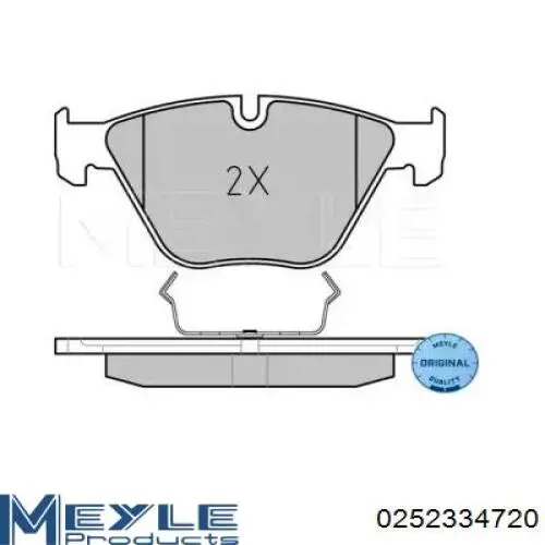 Pastillas de freno delanteras BMW 3 E90