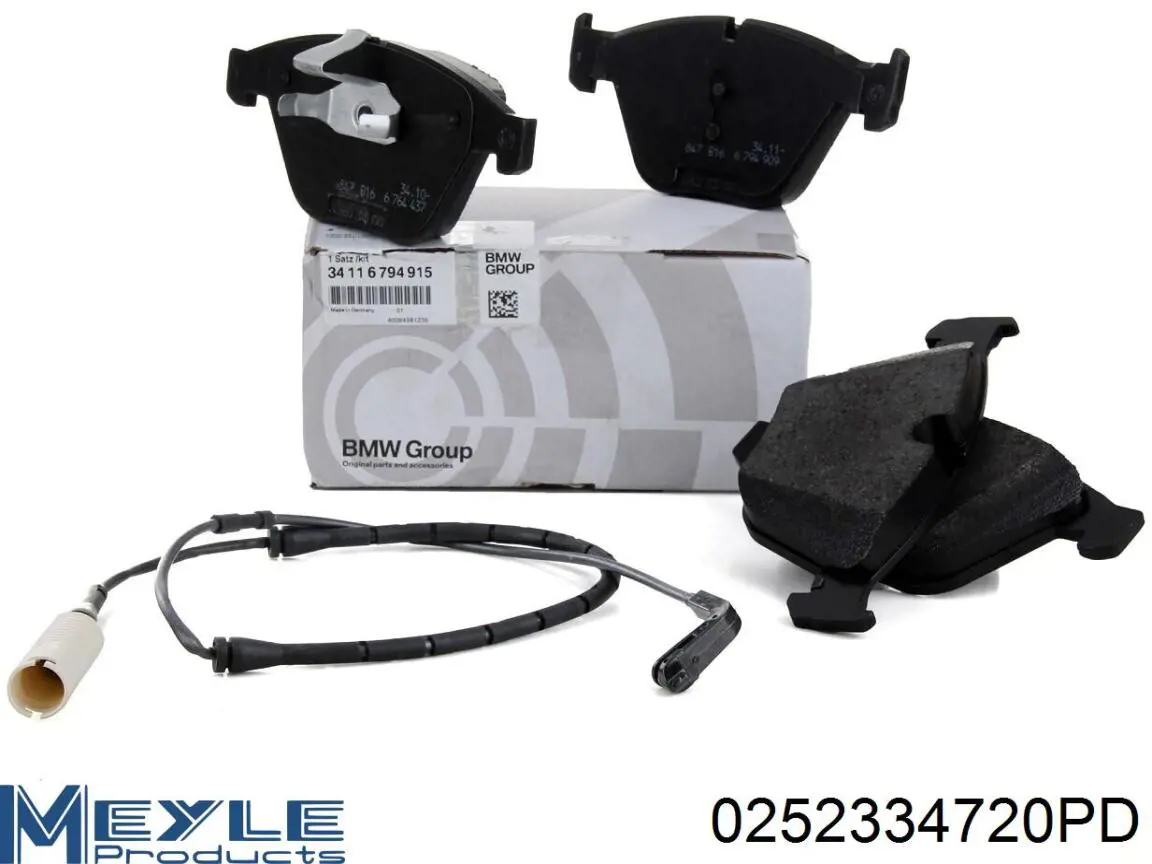 Pastillas de freno delanteras BMW 3 E90