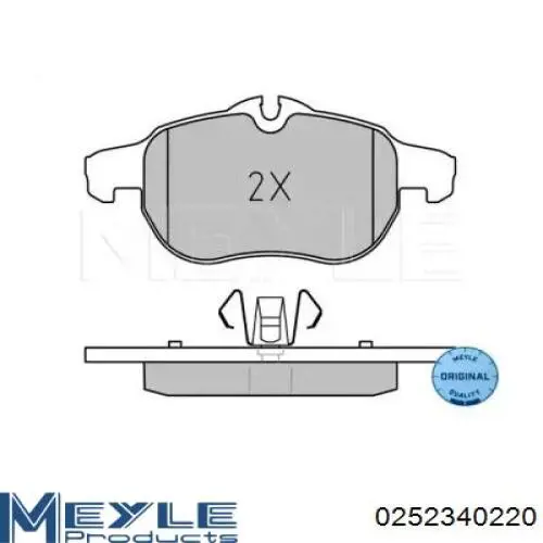 Pastillas de freno delanteras Opel Vectra